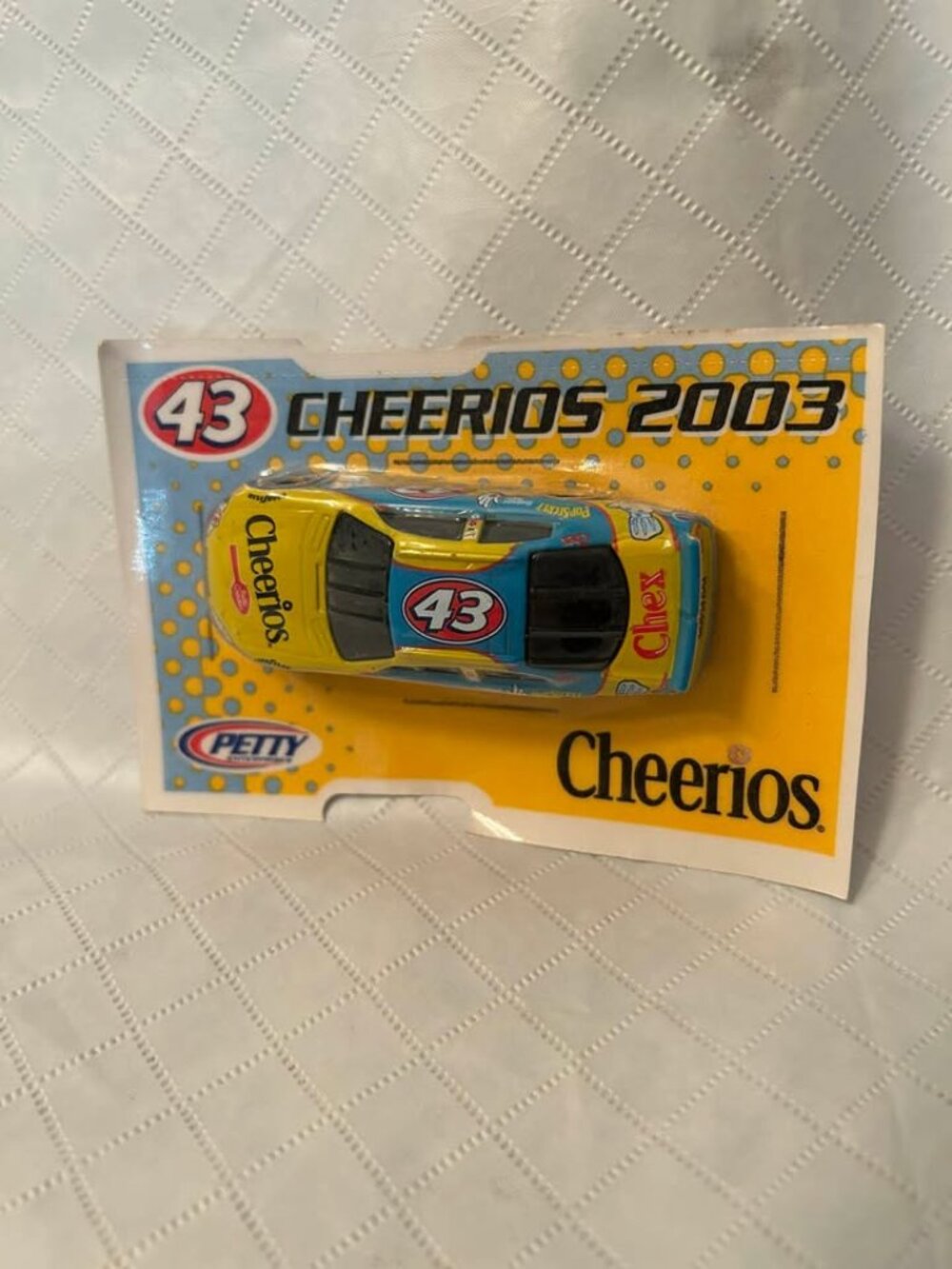 2003 NASCAR #43 Cheerios Promotional 1:64 Diecast Car